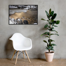 Load image into Gallery viewer, Golden reflections - framed poster