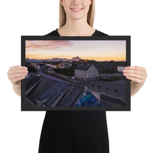 Load image into Gallery viewer, Sunset in the Fjords - framed poster