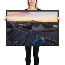 Load image into Gallery viewer, Sunset in the Fjords - framed poster