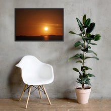 Load image into Gallery viewer, Midnight sunset - framed poster