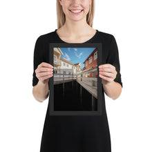 Load image into Gallery viewer, Into the depths - framed poster
