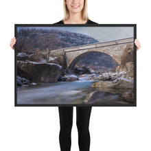 Load image into Gallery viewer, Time freezed - framed poster
