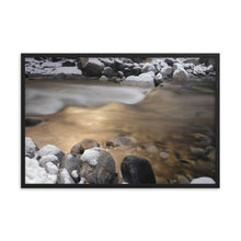 Load image into Gallery viewer, Golden reflections - framed poster
